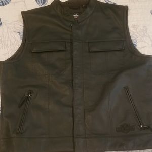 Harley Davidson Leather Vest